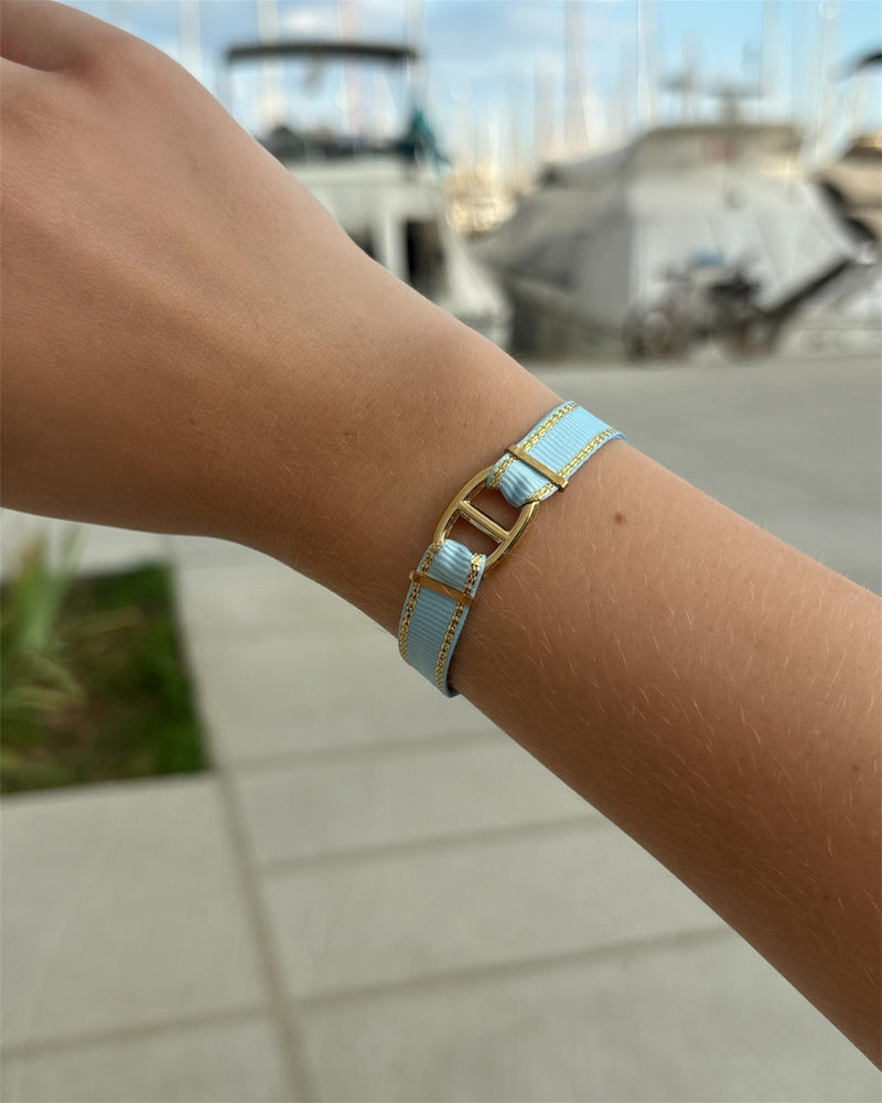 Bracelet TERRY bleu ciel