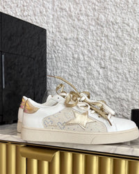 Basket pailletée cœur strass