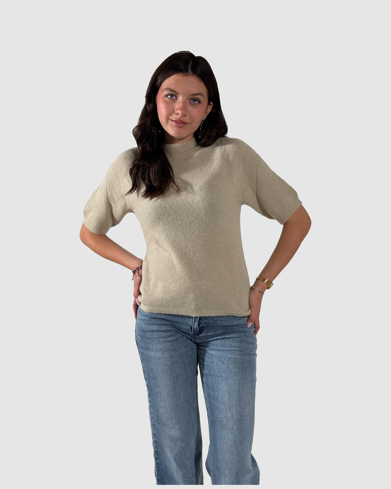 Pull ROSIE taupe