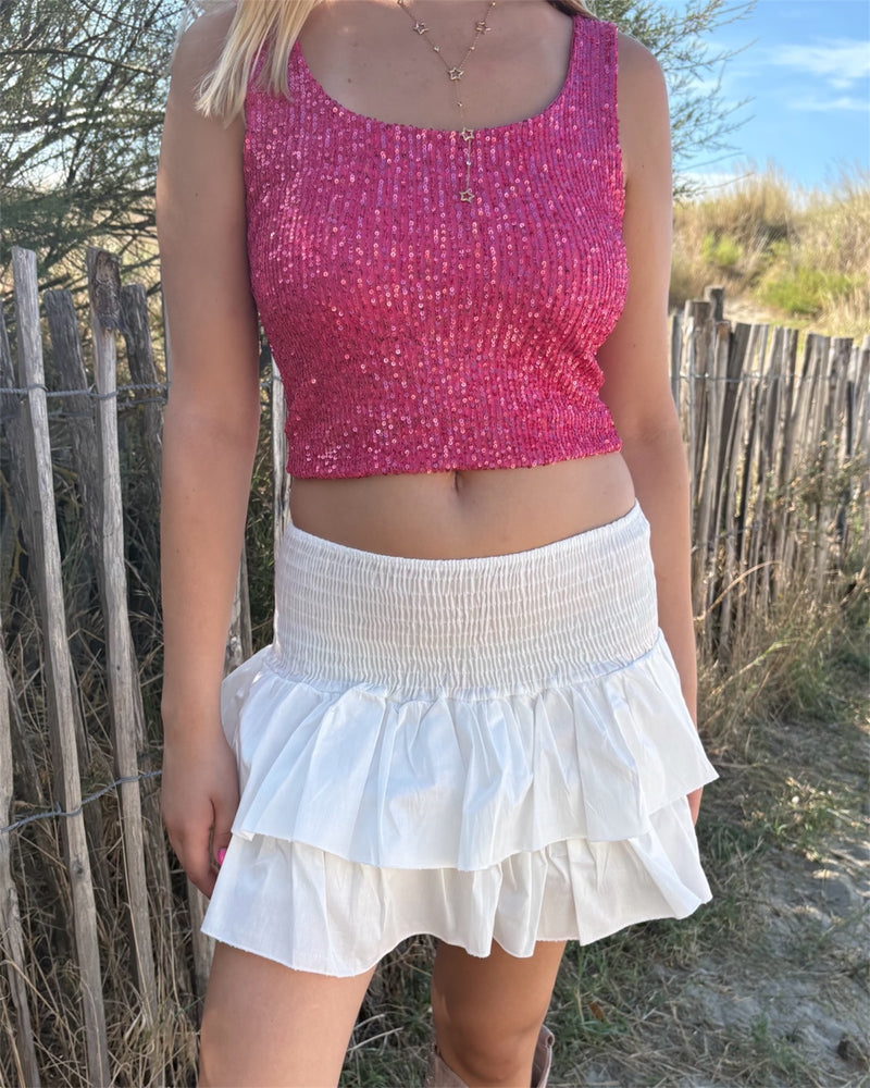 Débardeur CANNES rose
