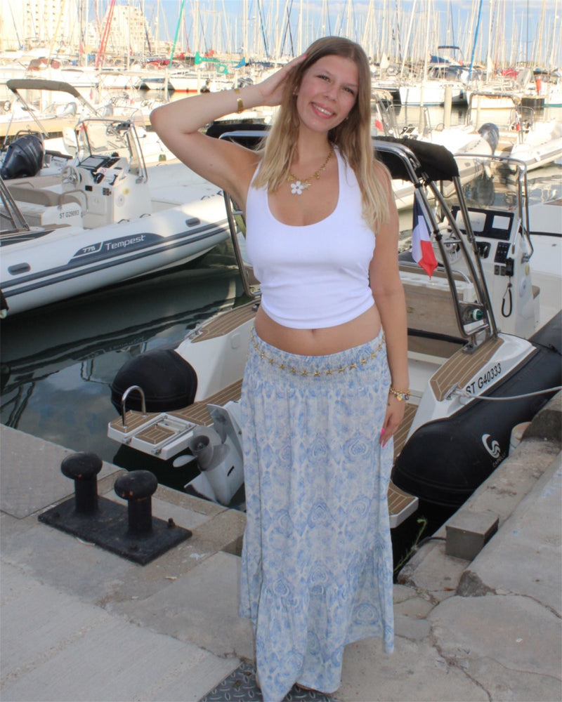Jupe GORGIA bleu