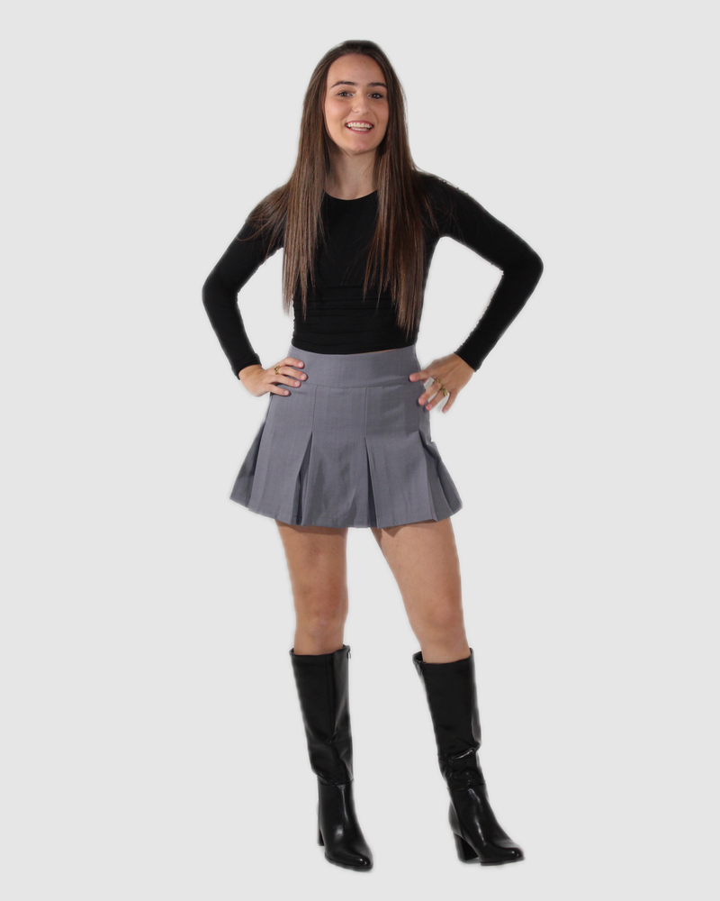 Jupe LIA gris