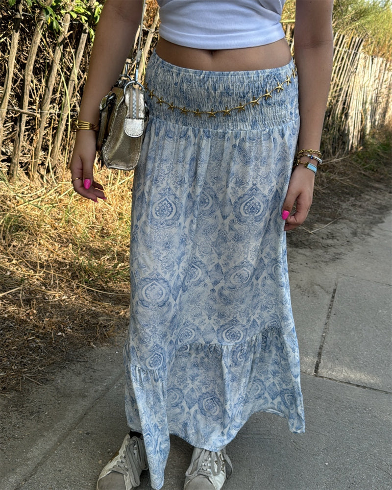 Jupe GORGIA bleu