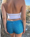 Short IBIZA bleu