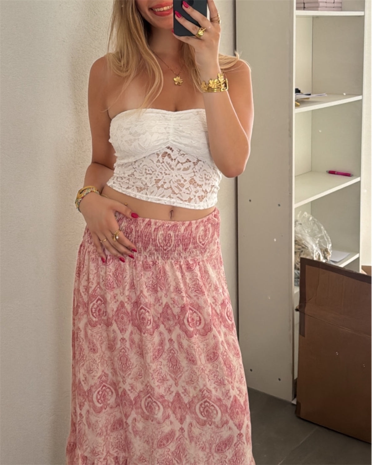 Jupe GORGIA rose