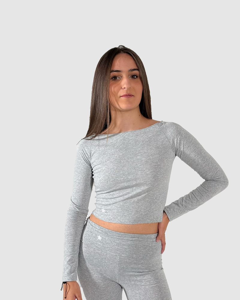 Top COMFY gris