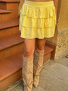 Jupe LINE jaune
