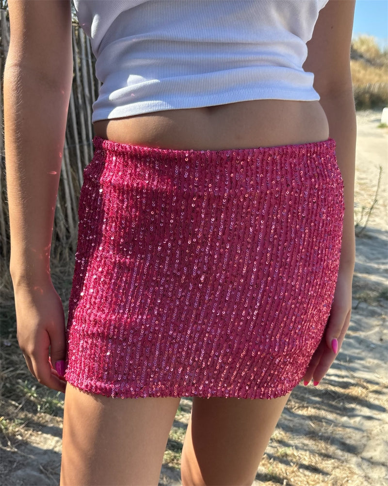 Jupe MONACO rose
