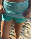 Jupe MONACO turquoise