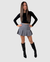 Jupe LIA gris