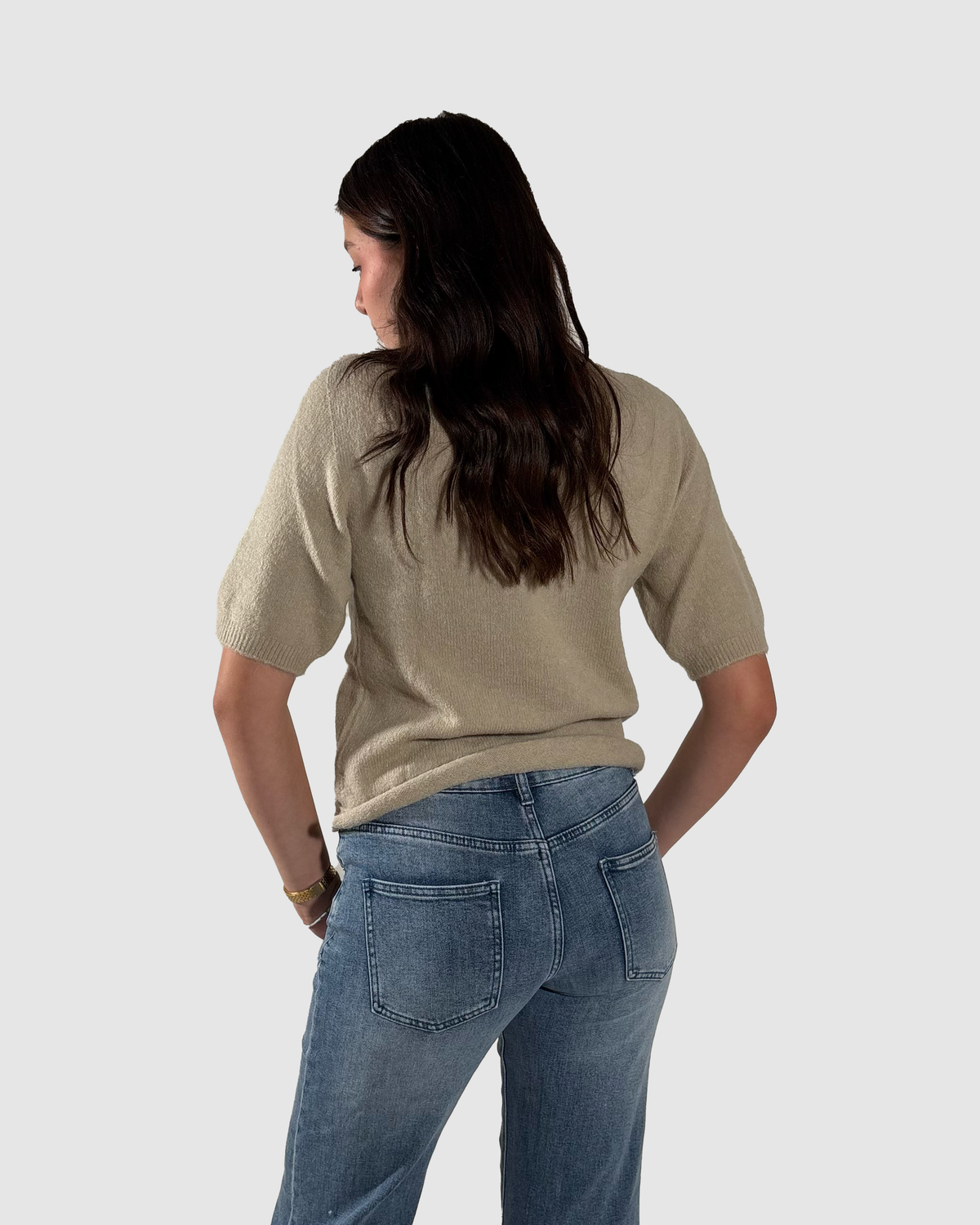 Pull ROSIE taupe