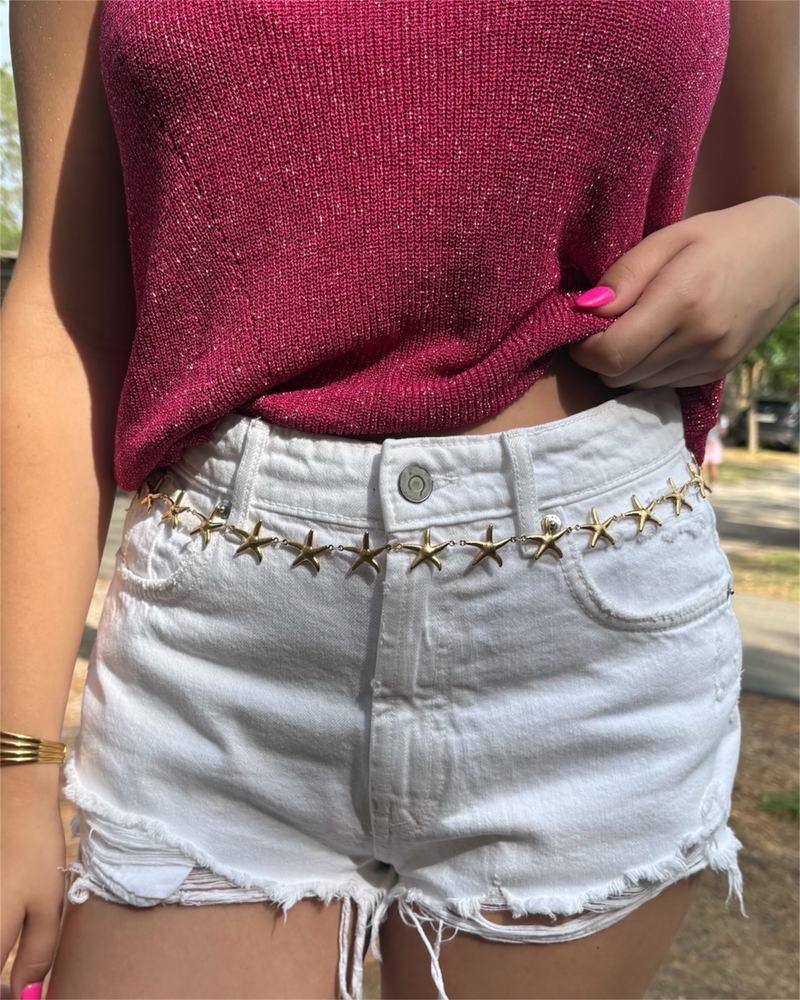 Ceinture chaîne doré n2