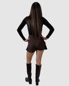 Jupe LIA marron