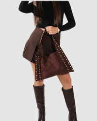 Jupe LIA marron