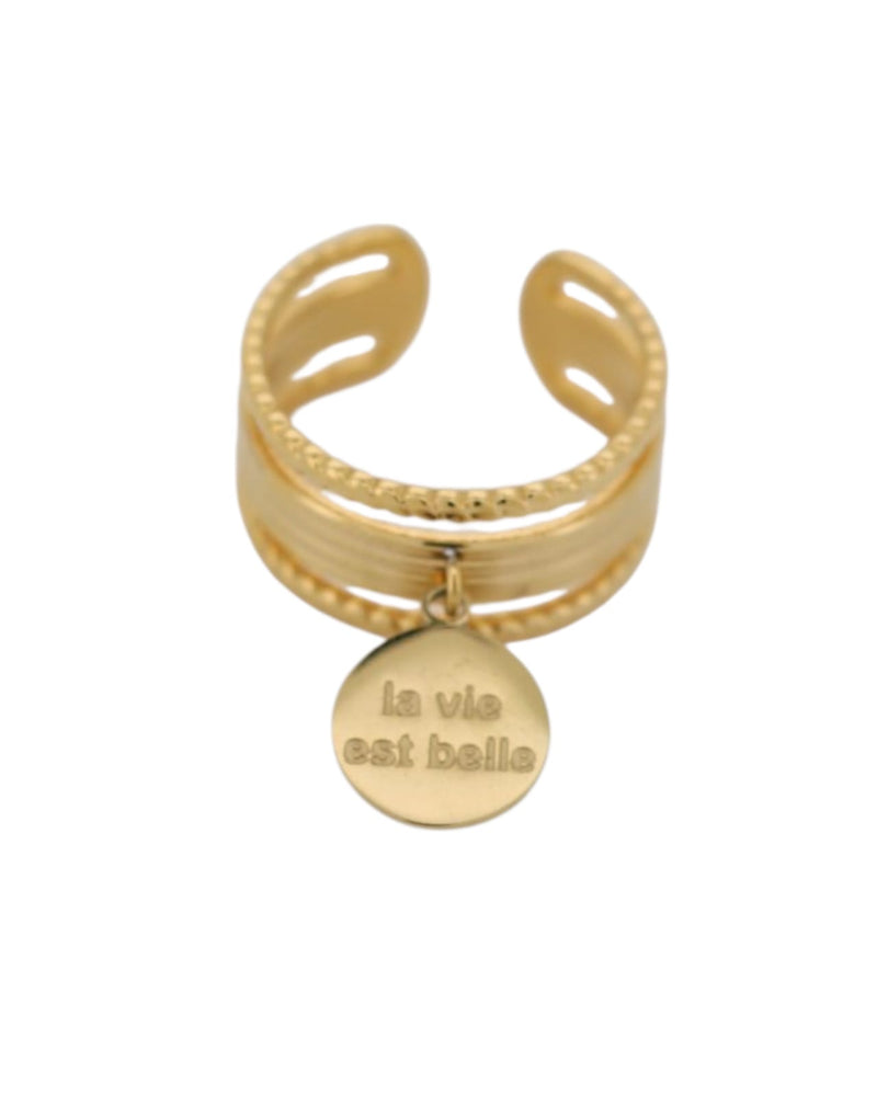 Bague LA VIE