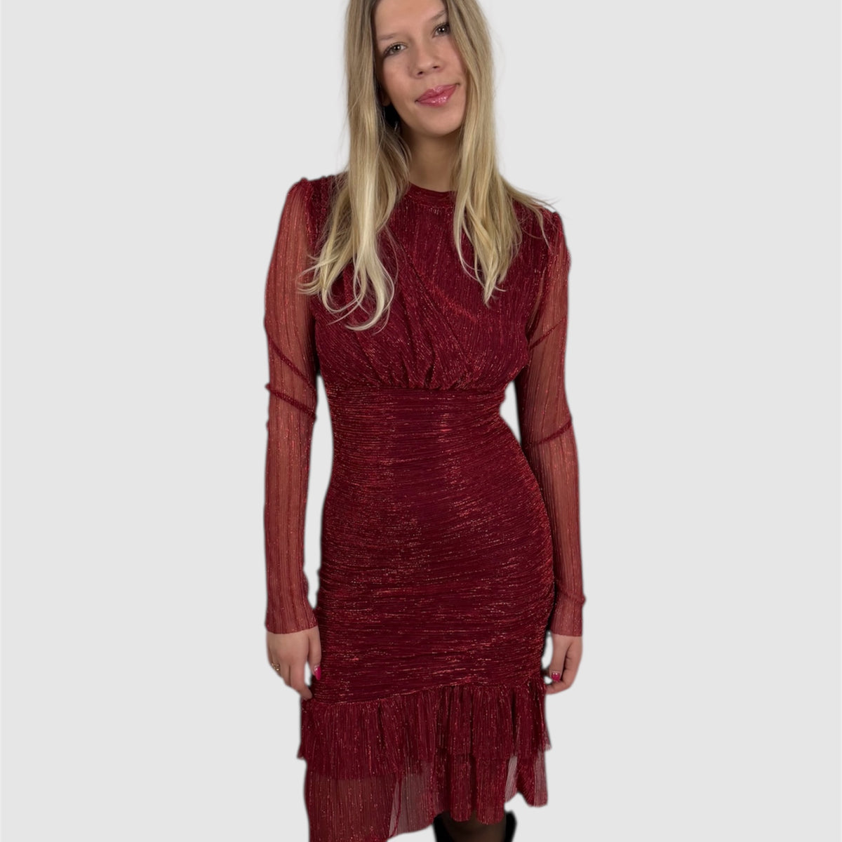 Robe CAROLINA rouge – SMTZ