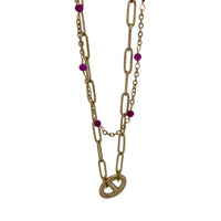 Collier OXANA rose