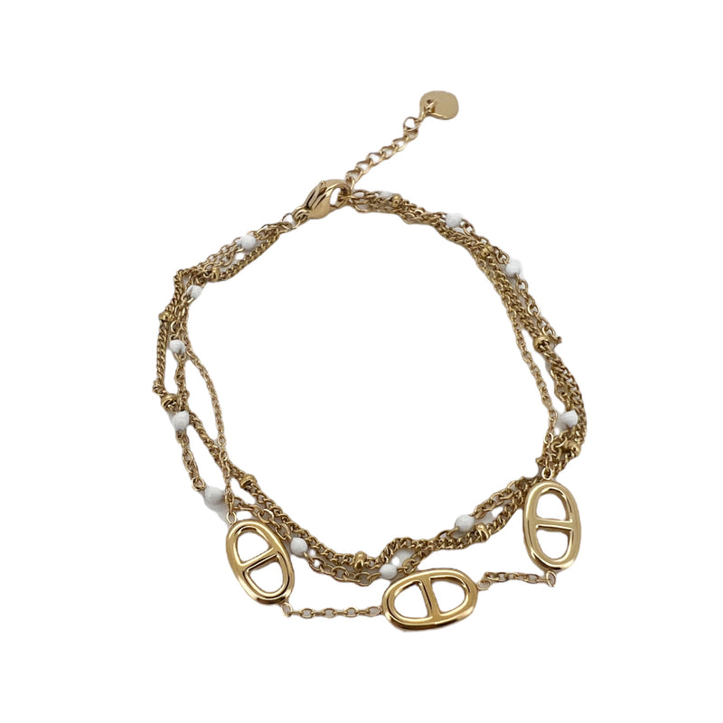 Bracelet THÉRÈSE blanc